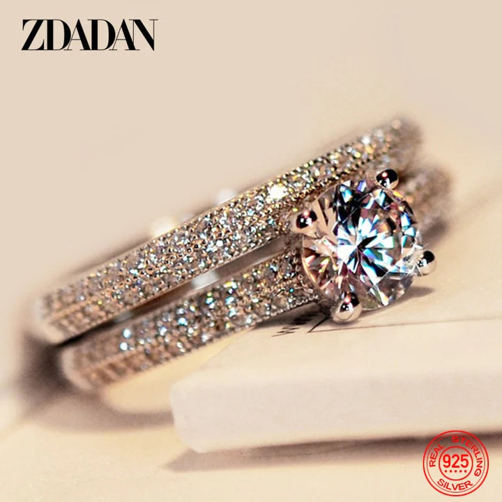 Wonder Why People Love Double Band Wedding Rings?