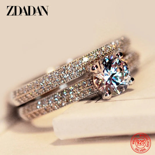 Wonder Why People Love Double Band Wedding Rings?
