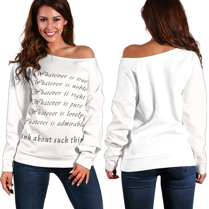 Want a dose of wisdom reminded throughout the day? These Sweaters might help you.