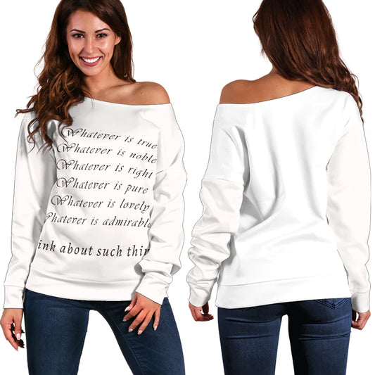 Want a dose of wisdom reminded throughout the day? These Sweaters might help you.