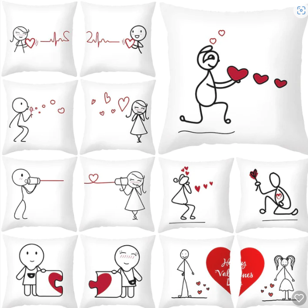 Want some cute pillows next to your cozy bed? We Got You