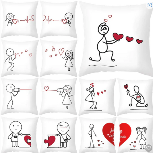 Want some cute pillows next to your cozy bed? We Got You
