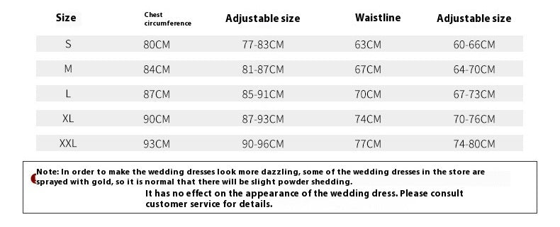 Women's Satin Tube Top Simple Elegant Wedding Dress